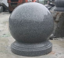 定做優(yōu)質(zhì)花崗巖路障大理石球形精準(zhǔn)紅外線(xiàn)加工 星子義門(mén)石材批發(fā)